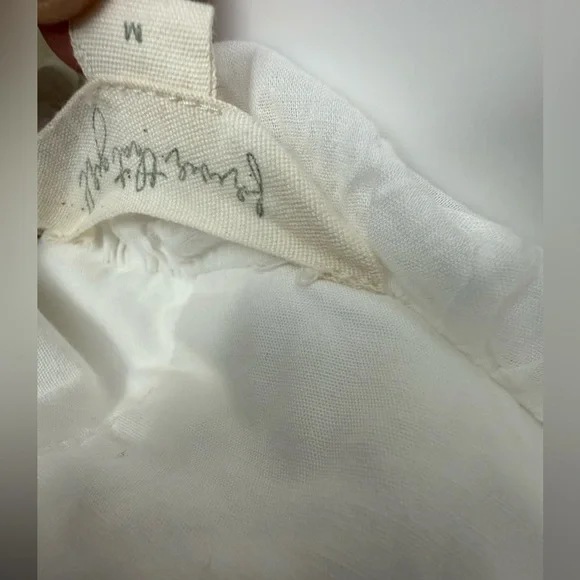 Anthropologie Forever That Girl Tiered Ruched Back Bow Maxi Dress - Picture 8 of 8